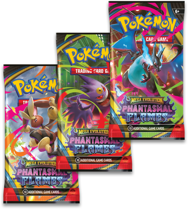 Pokemon Mega Evolution Phantasmal Flames 3 Pack Blister Weavile
