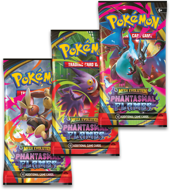 Pokemon Mega Evolution Phantasmal Flames 3 Pack Blister Weavile