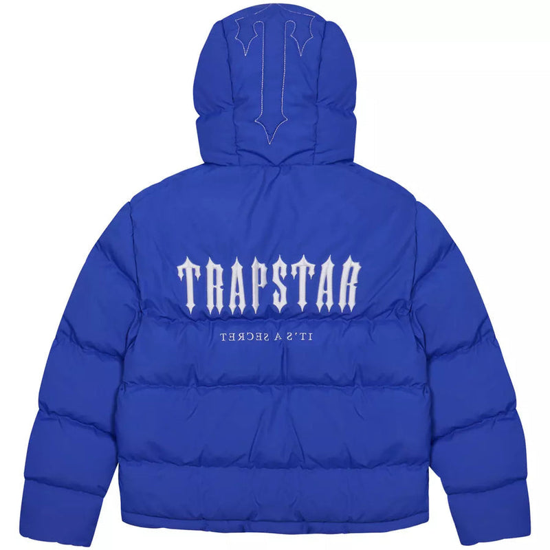 Trapstar Decoded Hooded Puffer 2.0 - Dazzling Blue