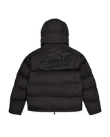 Trapstar Shooters  Hooded Puffer Jacket - Blackout/Reflective