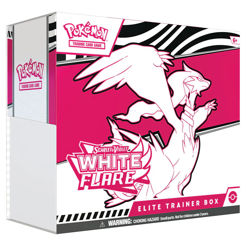 Pokemon Scarlet & Violet White Flare Elite Trainer Box