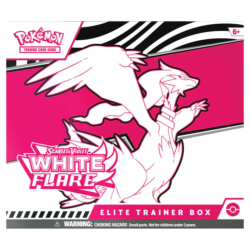 Pokemon Scarlet & Violet White Flare Elite Trainer Box