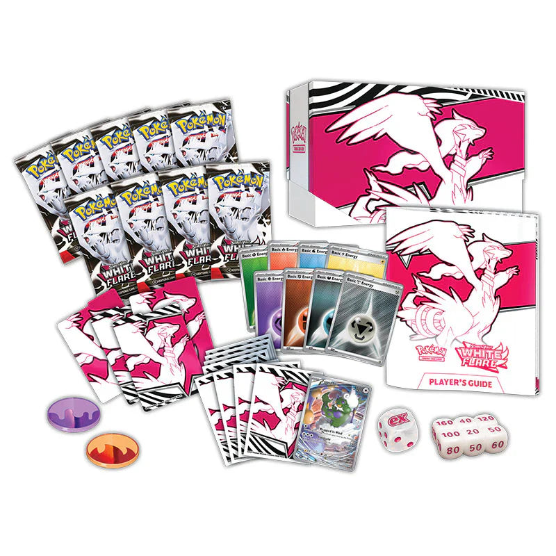 Pokemon Scarlet & Violet White Flare Elite Trainer Box