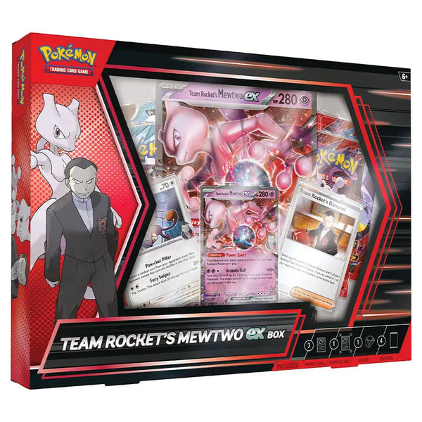 Pokemon Destined Rivals Team Rocket’s Mewtwo Ex Box