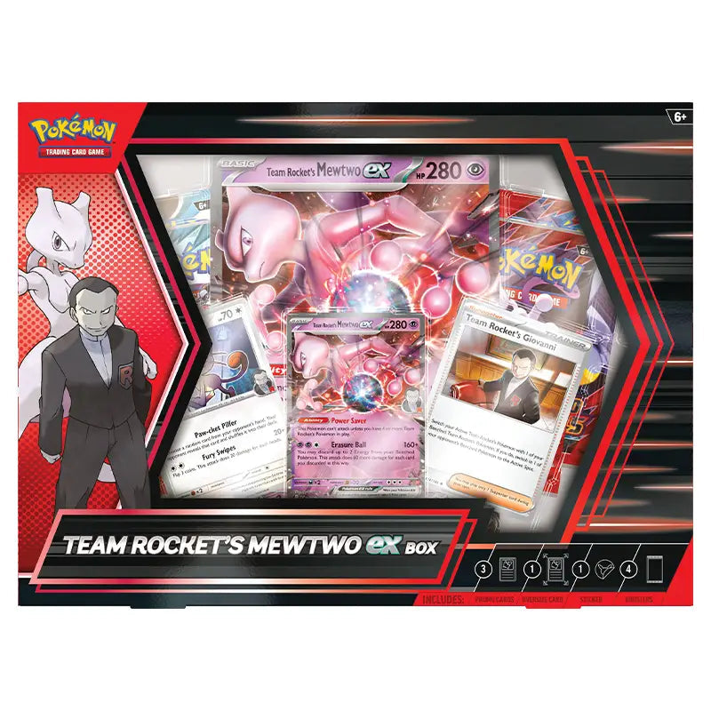 Pokemon Destined Rivals Team Rocket’s Mewtwo Ex Box