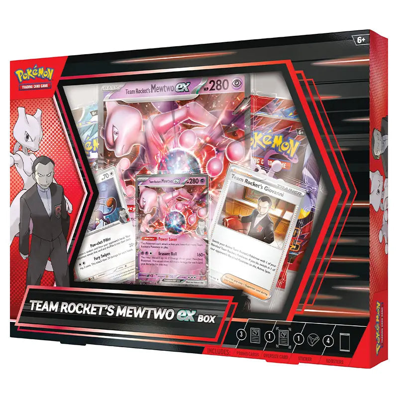 Pokemon Destined Rivals Team Rocket’s Mewtwo Ex Box