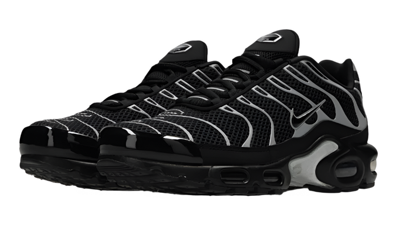 Nike Air Max Plus Tuned 1 Premium Black Reflective Silver "Mercury"