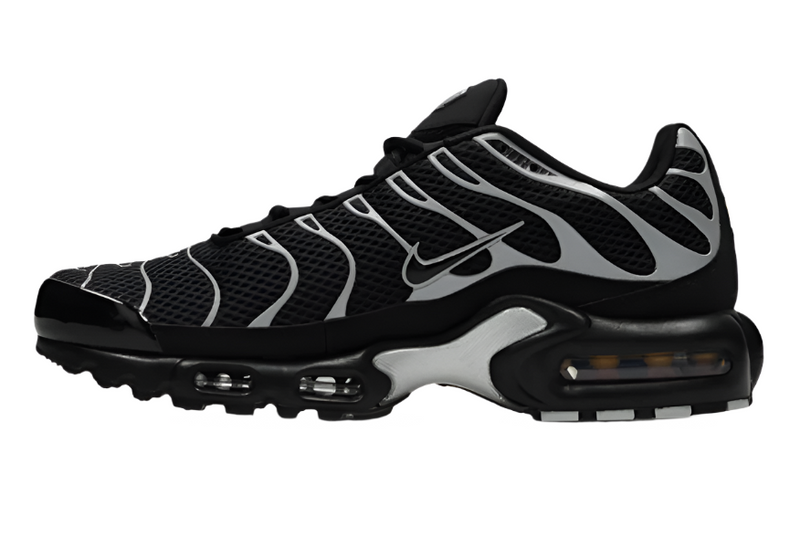 Nike Air Max Plus Tuned 1 Premium Black Reflective Silver "Mercury"