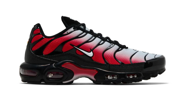 Nike Air Max Plus Tuned 1 Pure Platinum University Red