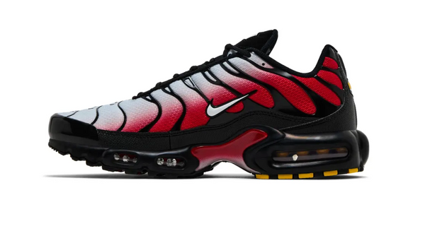 Nike Air Max Plus Tuned 1 Pure Platinum University Red