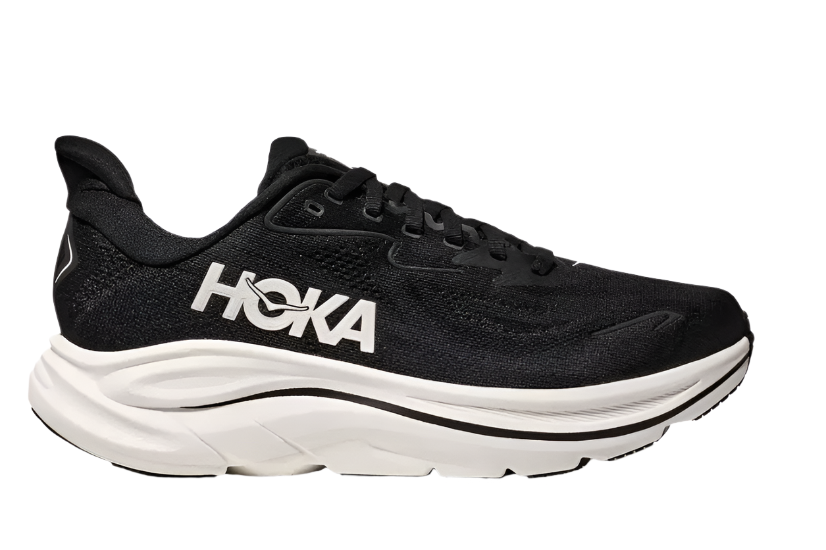 Hoka Clifton 10 Black White Women's