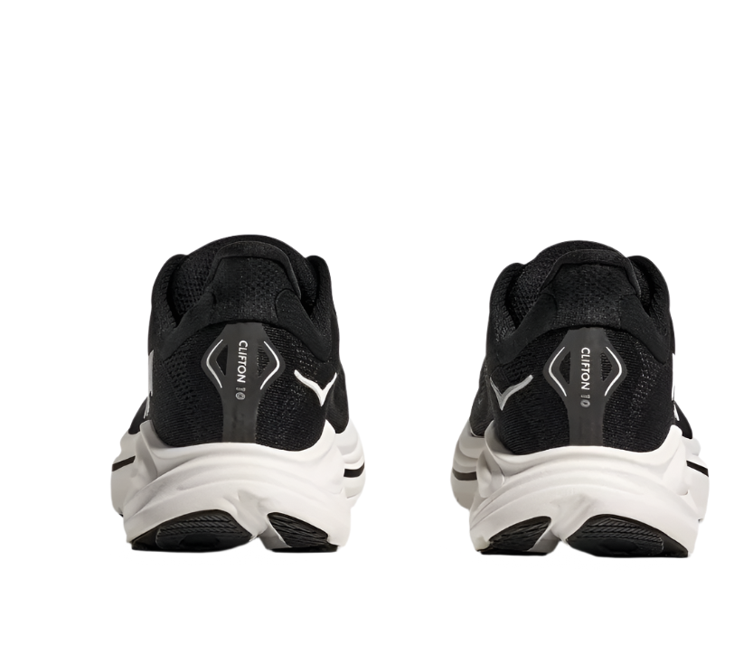 Hoka Clifton 10 Black White Women's