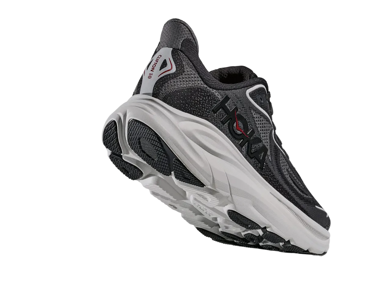 Hoka Clifton 10 Carbon Black Satellite Grey Men’s