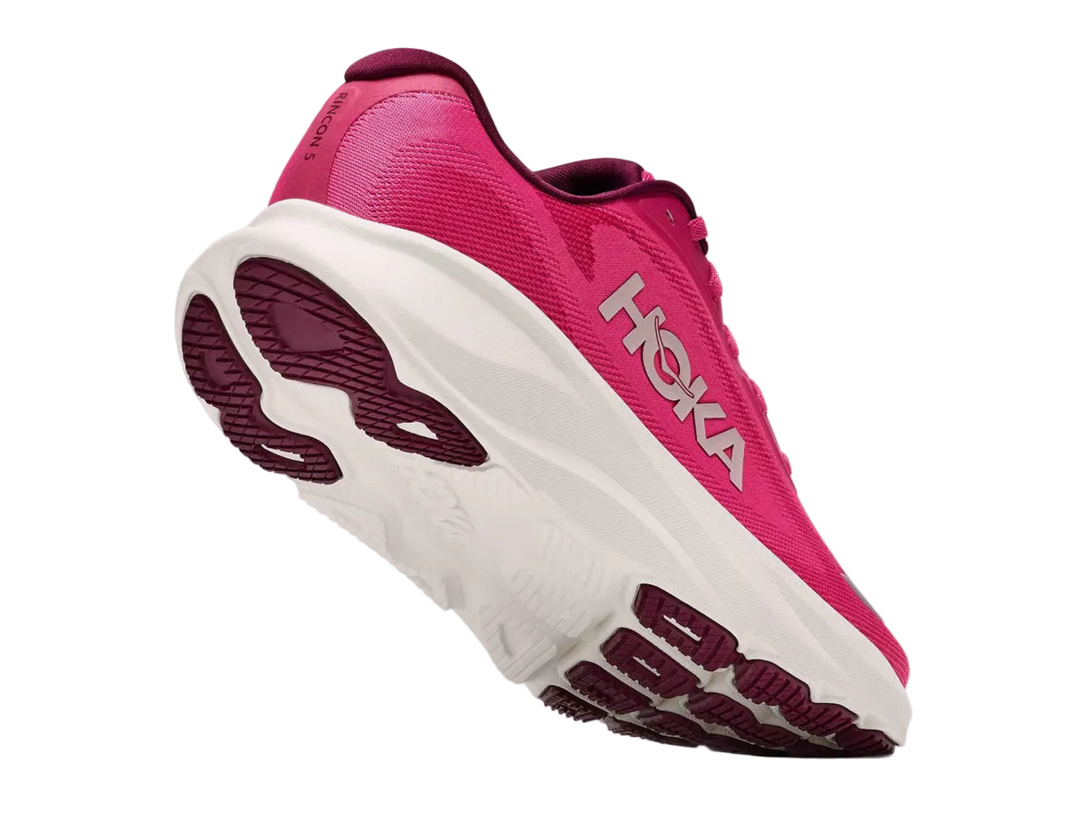 HOKA Rincon 5 Pink Punch Alabaster Women's