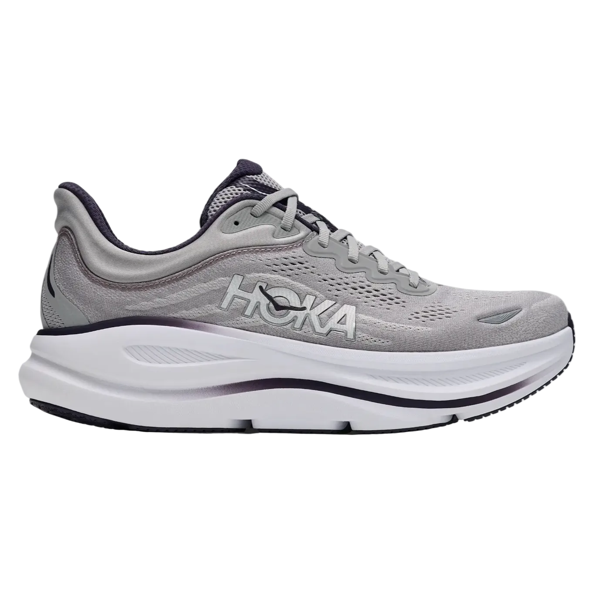 HOKA Bondi 9 Stellar Grey Squid Ink Men's