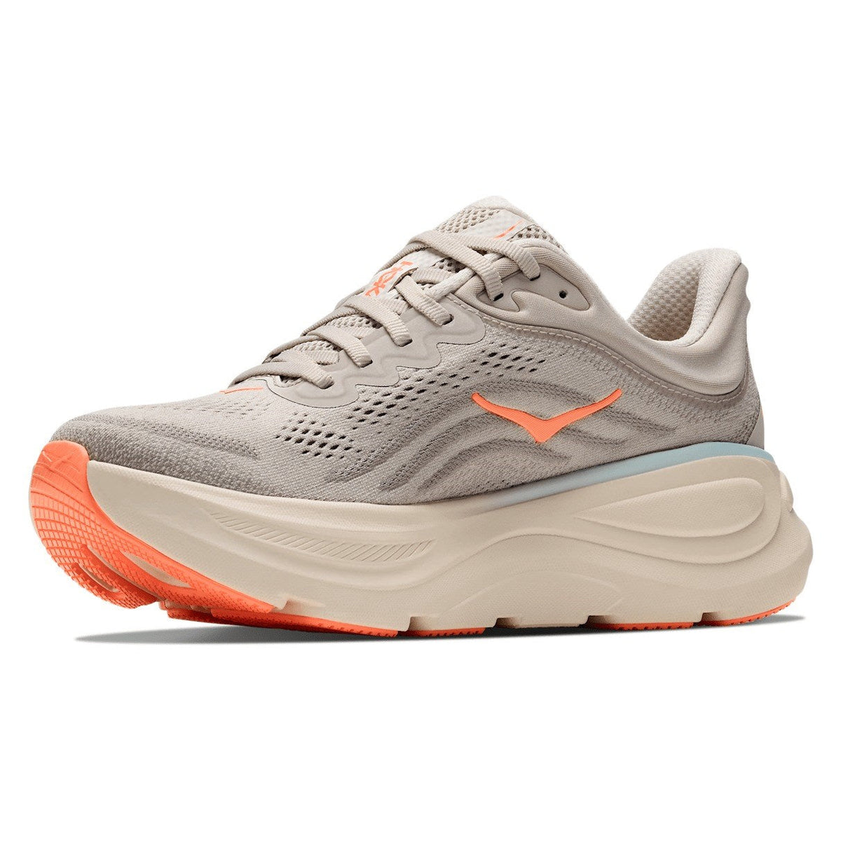 HOKA Bondi 9 River Rock Grey Mineral Ore Women's