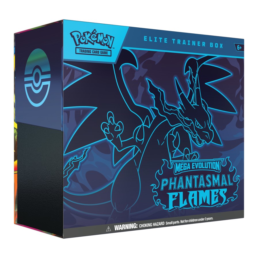 Pokemon Mega Evolution Phantasmal Flames Elite Trainer Box