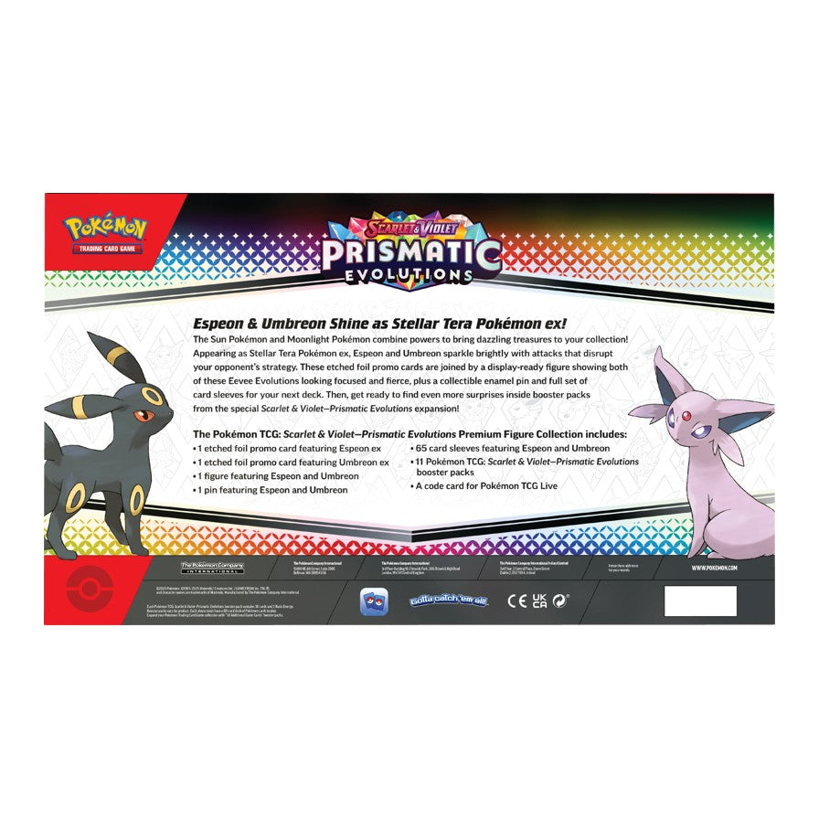 Pokemon TCG Prismatic Evolution Premium Figure Collection
