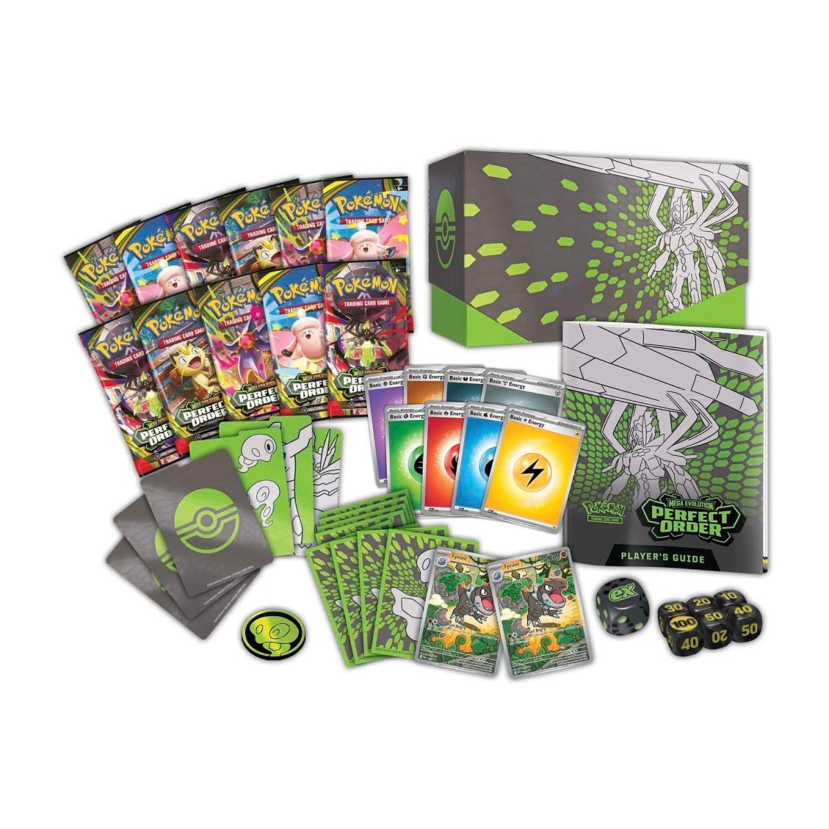 Pokémon Center TCG: Mega Evolution-Perfect Order Elite Trainer Box