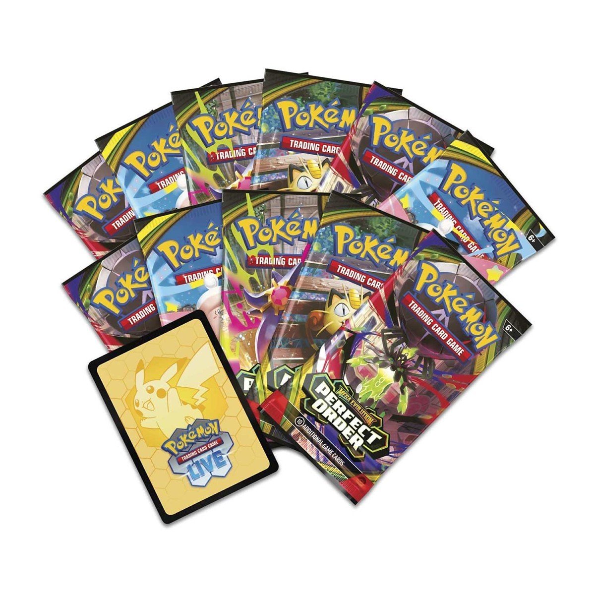 Pokémon Center TCG: Mega Evolution-Perfect Order Elite Trainer Box