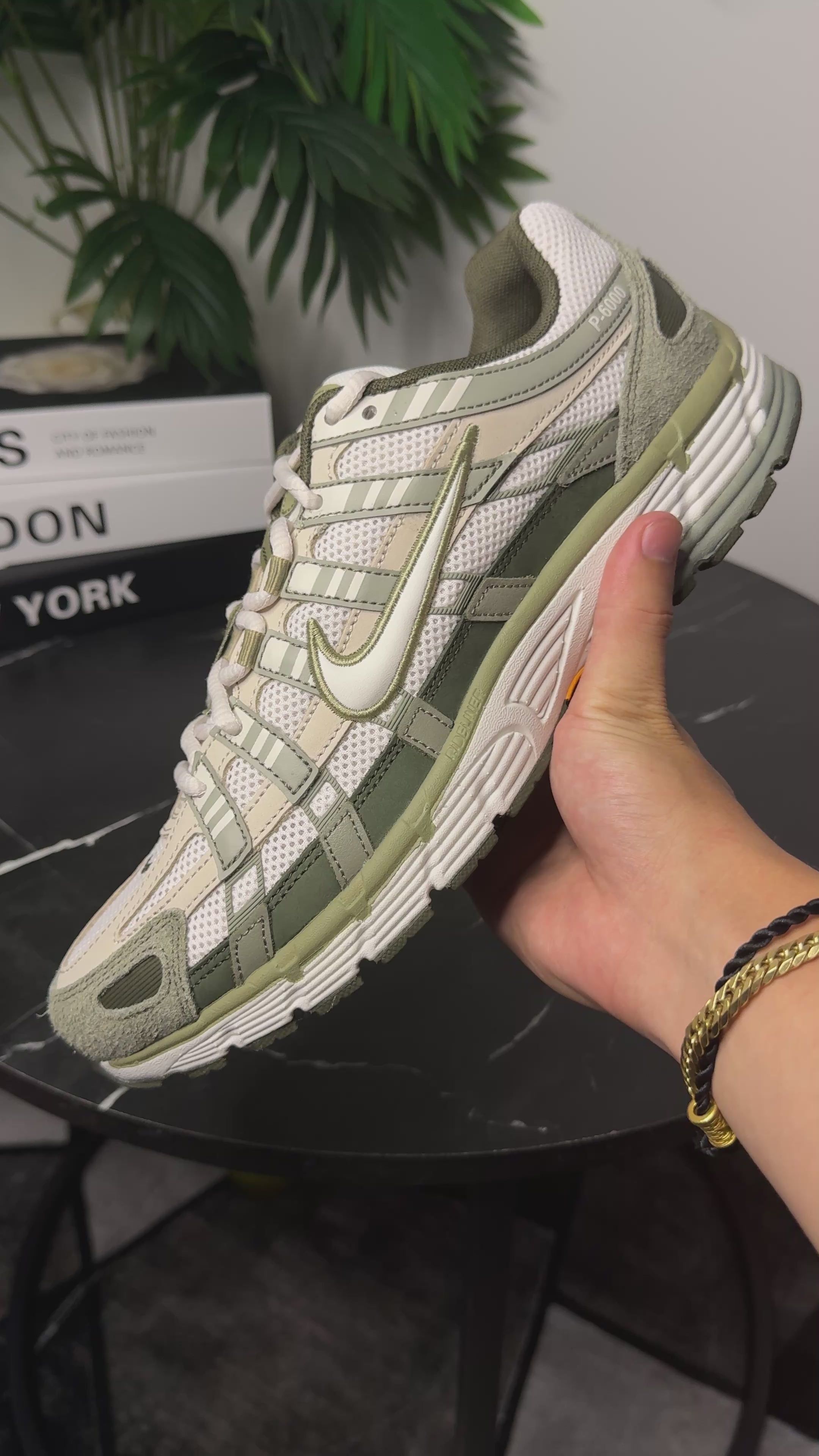 Nike P-6000 Light Army Cargo Khaki