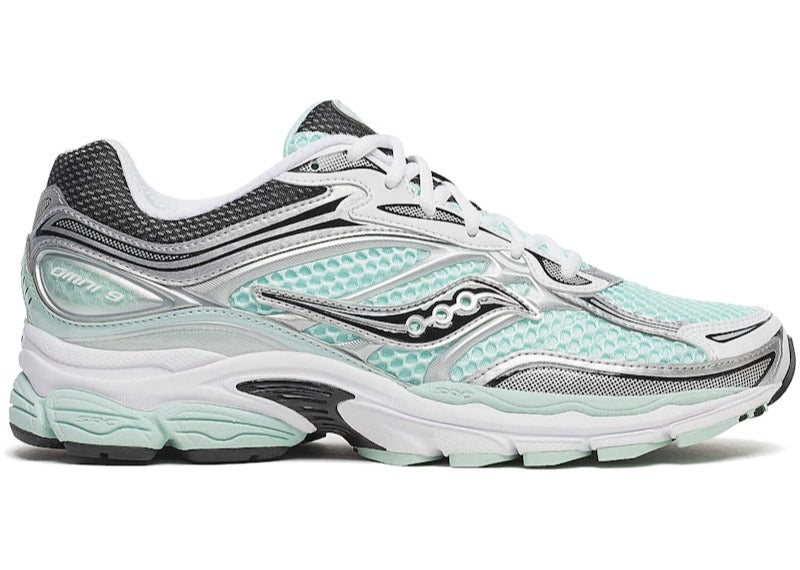 Saucony ProGrid Omni 9 Teal Metallic Silver