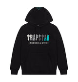 TRAPSTAR CHENILLE DECODED 2.0 HOODED TRACKSUIT - BLACK / TEAL