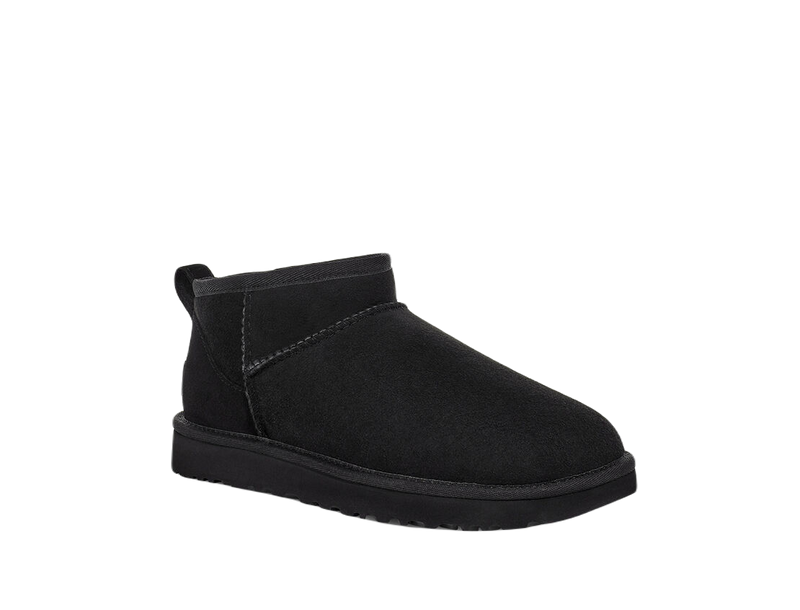 UGG Classic Ultra Mini Boot Black – SteppedInUk - Main Image