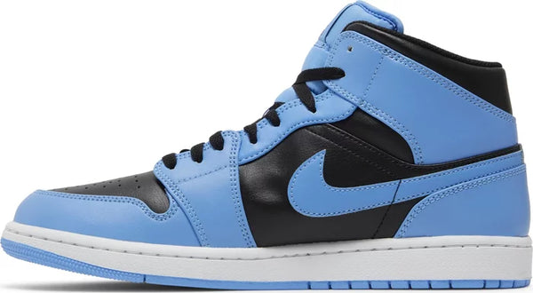 Nike Air Jordan 1 Mid University Blue Black