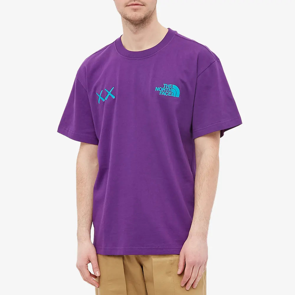 KAWS x The North Face Gravity Purple Tee
