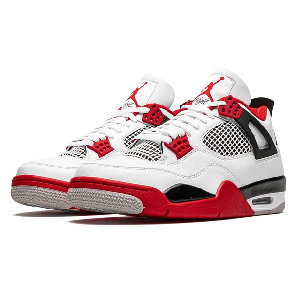 AIR JORDAN 4 RETRO FIRE RED - Stepped In