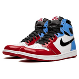 AIR JORDAN 1 RETRO HIGH FEARLESS UNC CHICAGO - Stepped In