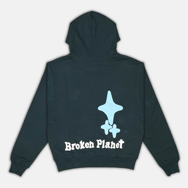 Broken Planet Hoodie - "The Madness Never Ends" Sapphire