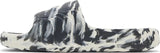 adidas Adilette 22 Slides Carbon Aluminium Black Grey