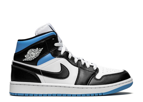 AIR JORDAN 1 MID ROYAL WHITE (W) - Stepped In