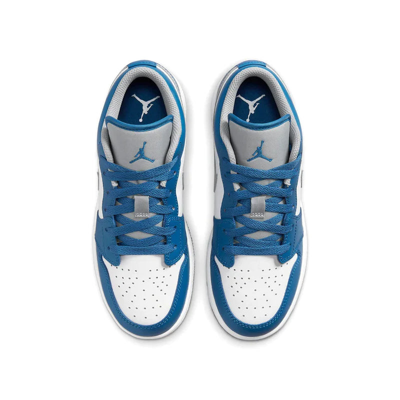 Nike Air Jordan 1 Low True Blue Cement (GS)