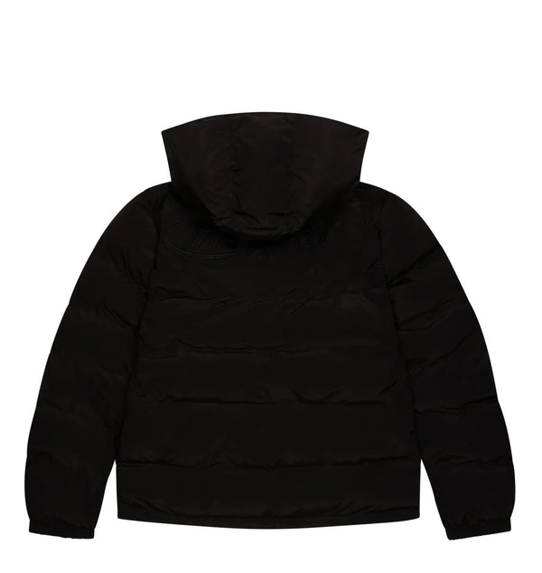 Trapstar Hyperdrive Detachable Hooded Puffer Jacket Triple Black (2022)