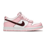 NIKE DUNK LOW PINK RED WHITE - Stepped In