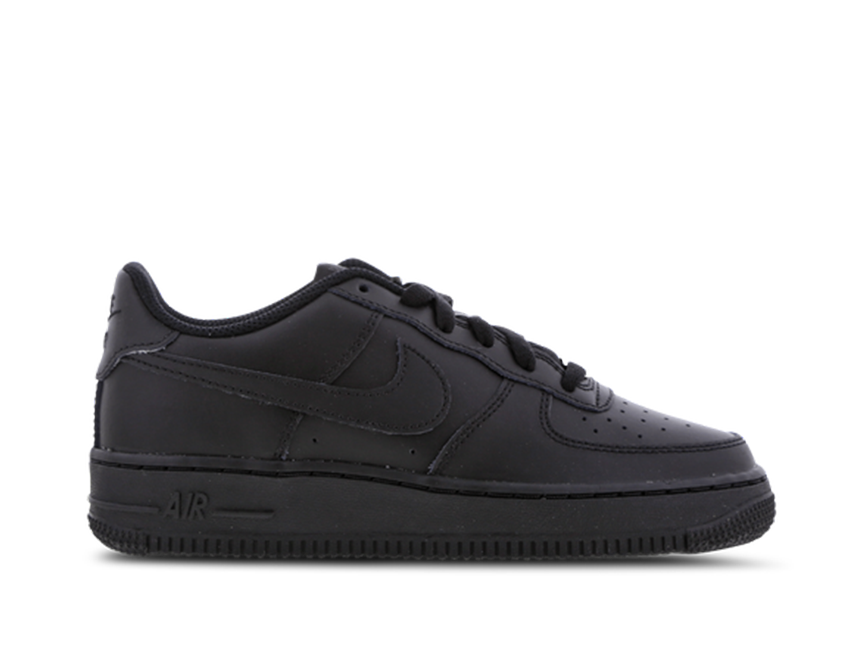 Nike Air Force 1 Low Triple Black (GS) – SteppedInUk