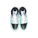 Nike Air Jordan 1 Mid Aqua Blue Tint (W)