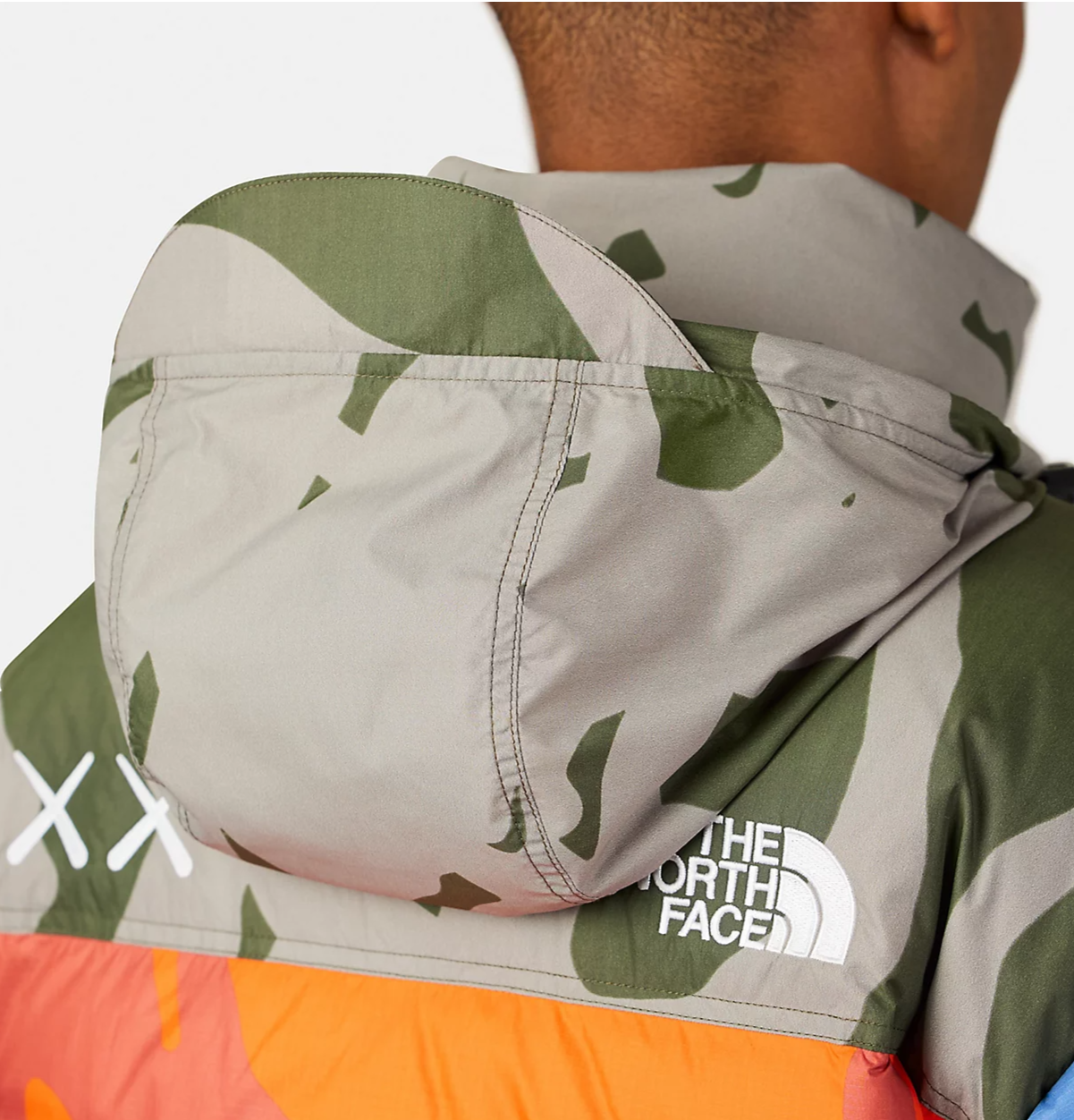 KAWS x The North Face Retro 1996 Nupste Jacket Moonlight Ivory