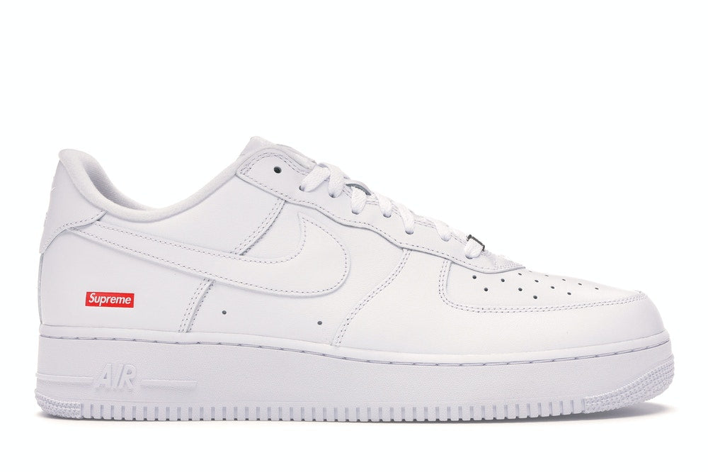 Nike Air Force 1 Low Supreme Box Logo White