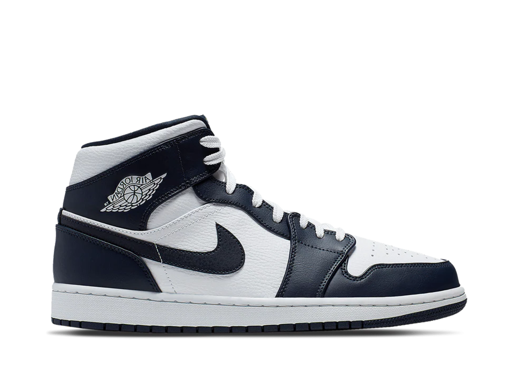 Nike Air Jordan 1 Mid Obsidian – SteppedInUk