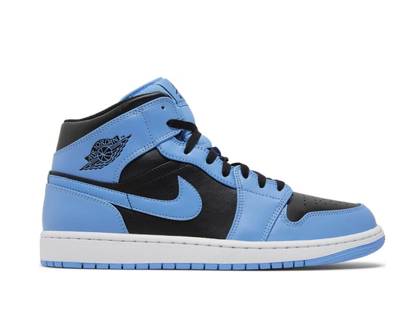 Nike Air Jordan 1 Mid University Blue Black