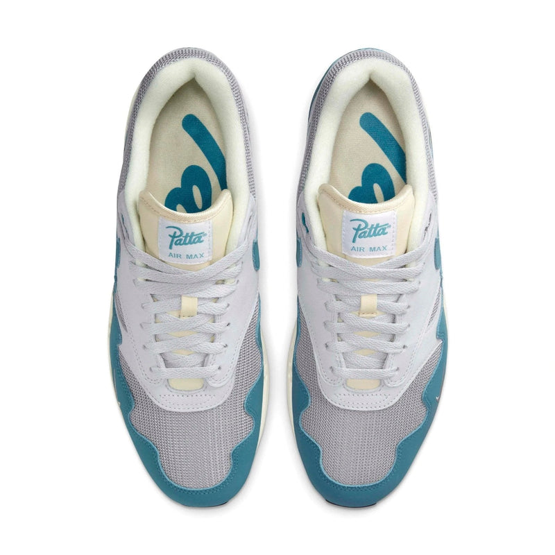 Nike x Patta Air Max 1 Waves Noise Aqua Blue