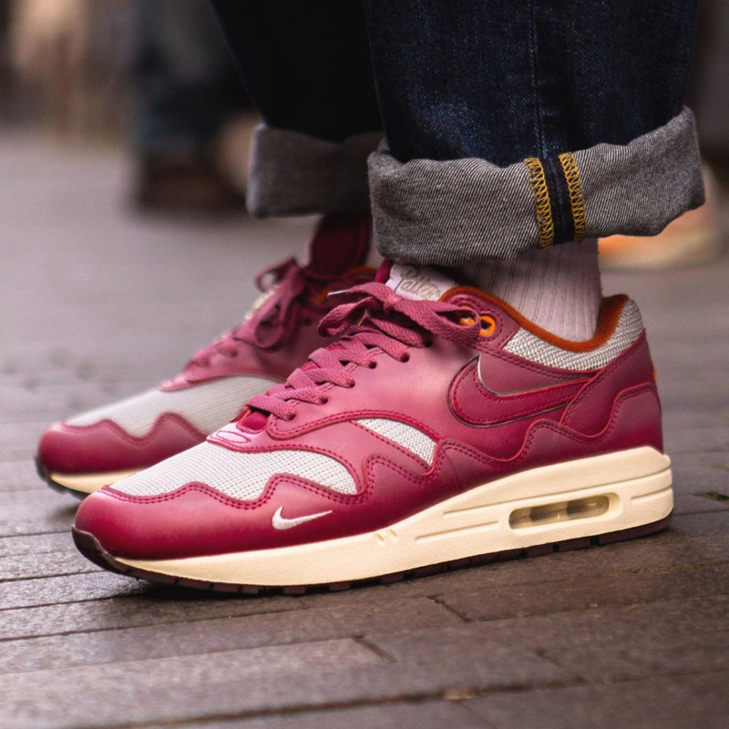 Patta Maroon Air Nike X Patta Air Max Waves Rush Maroon