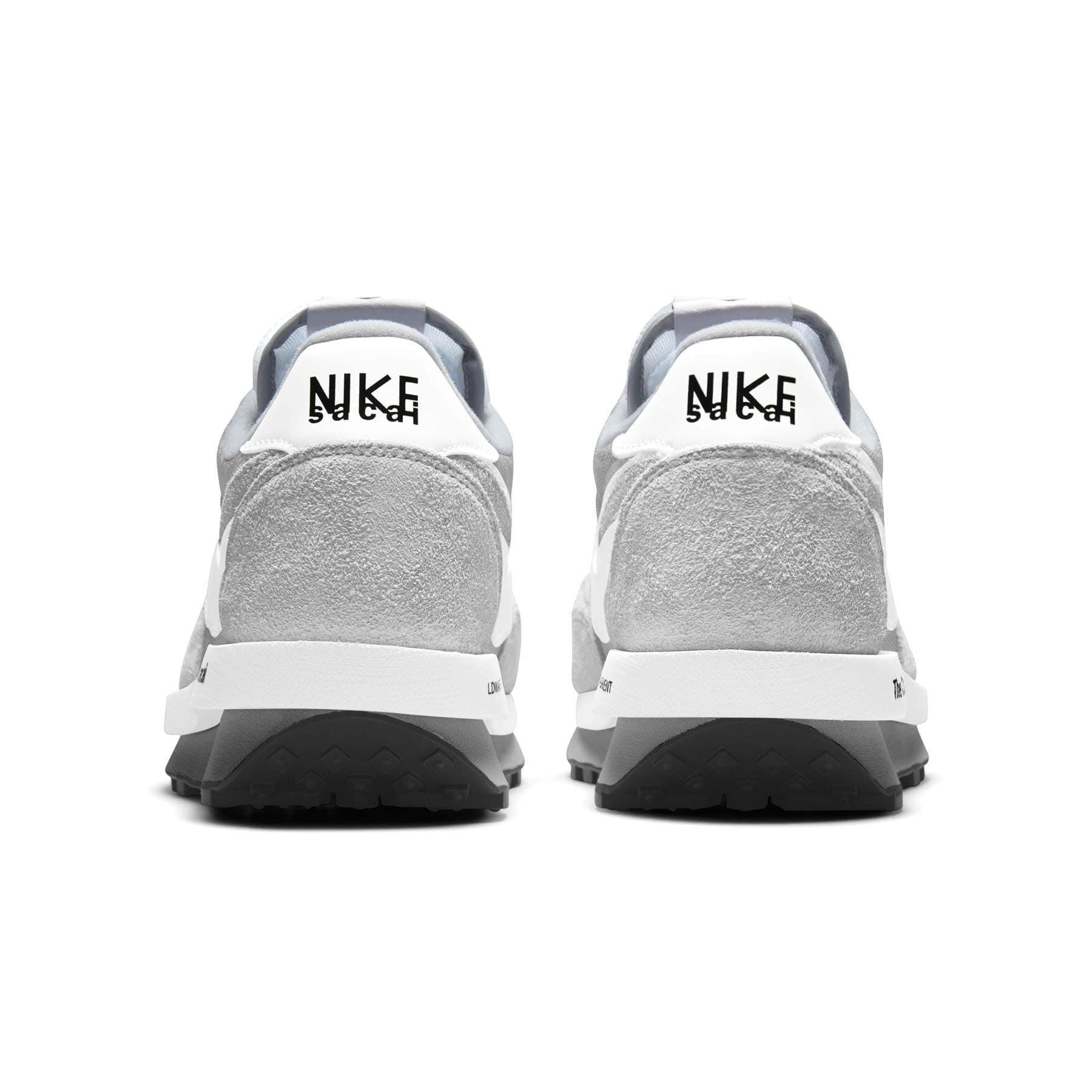 Nike LDV Waffle x Sacai x Fragment Design Light Smoke Grey