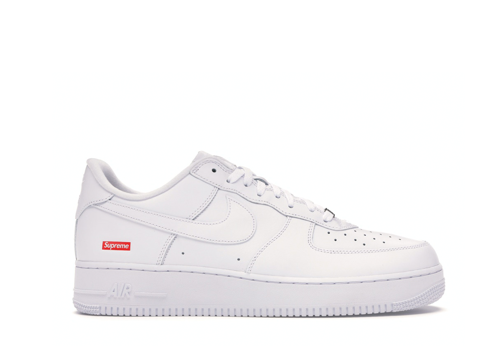Nike Air Force 1 Low Supreme Box Logo White